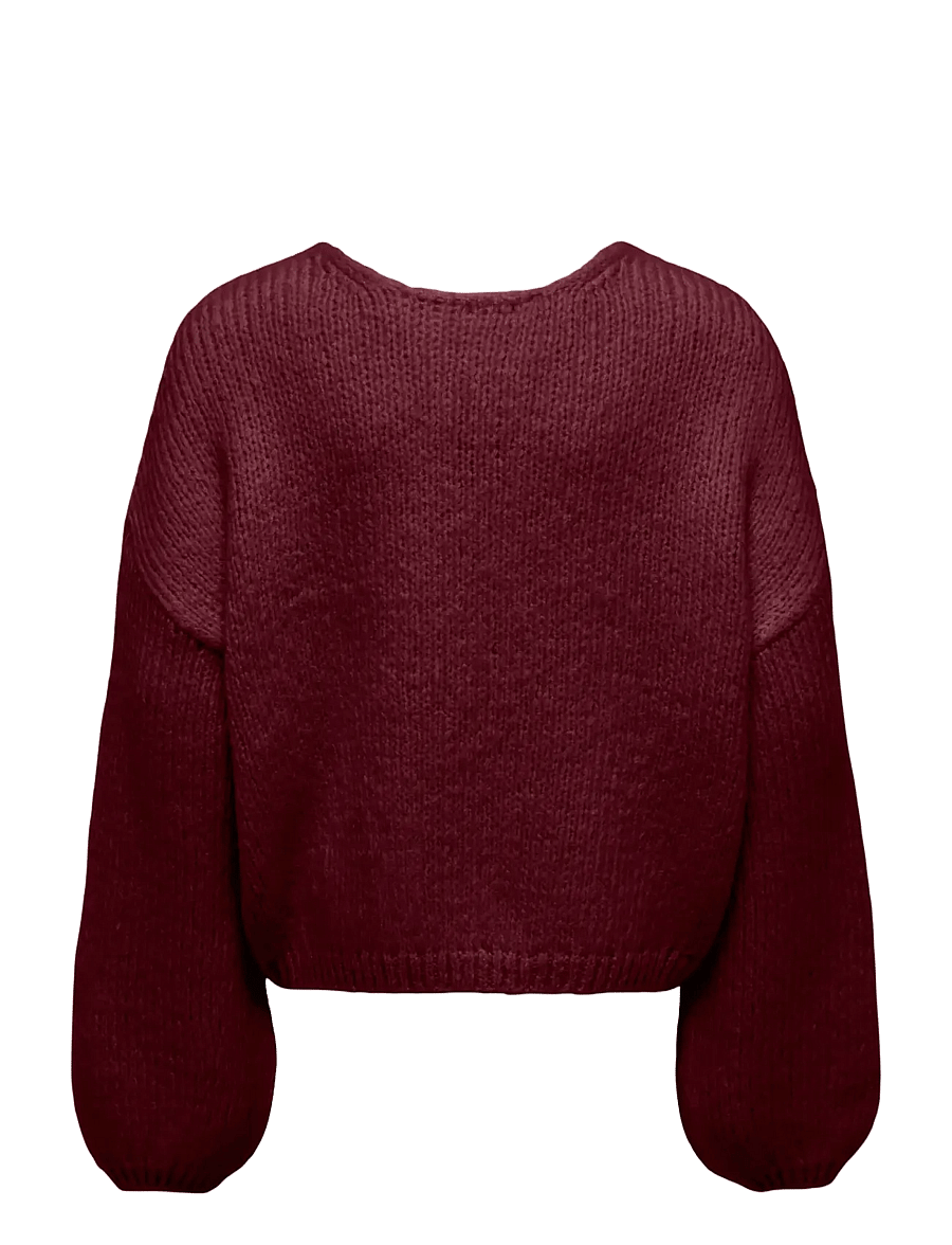 Kids Only - KOGDINEA L/S REVERSIBLE PULLOV. KNT - cabernet - 1
