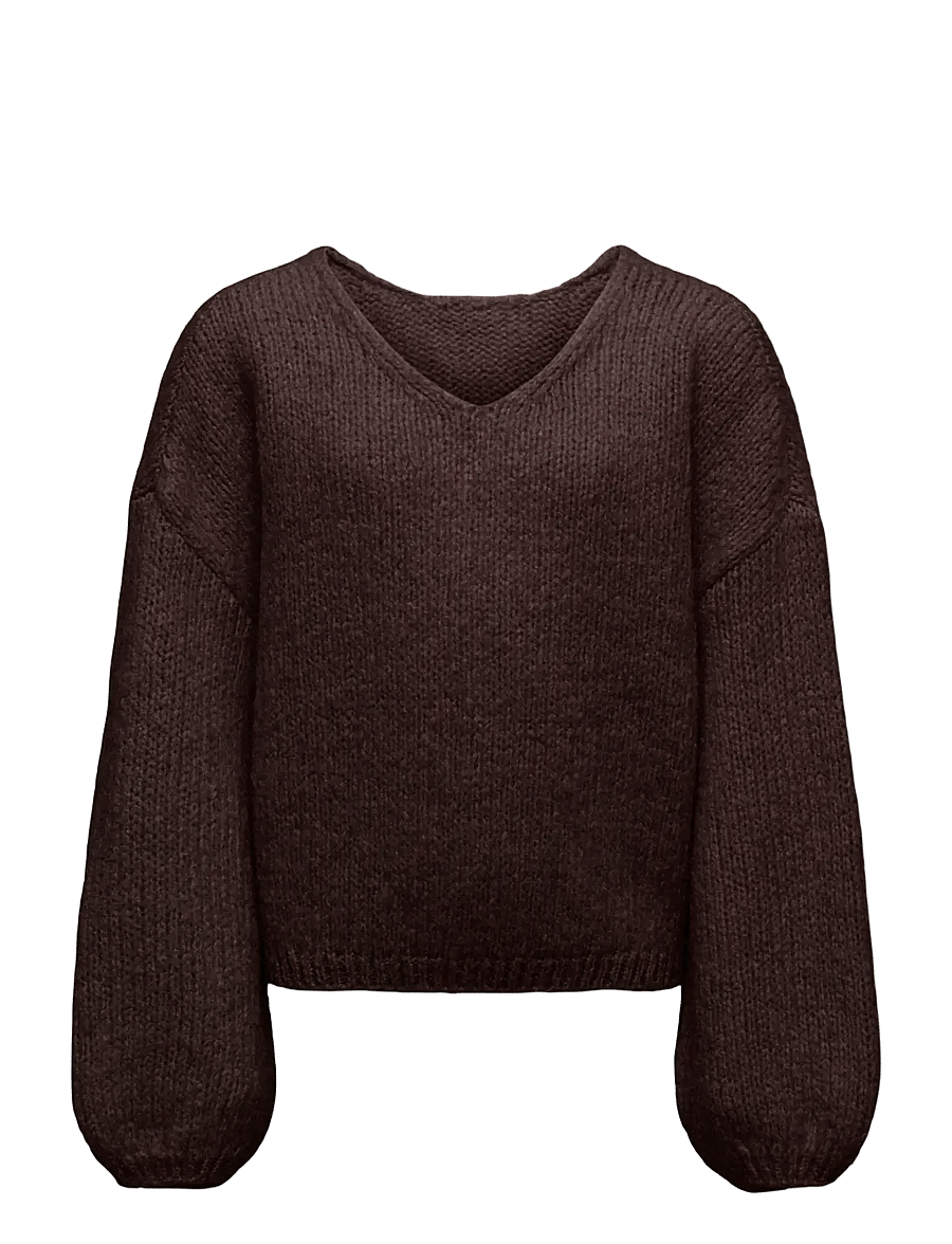 Kids Only - KOGDINEA L/S REVERSIBLE PULLOV. KNT - džemprid - chocolate torte - 0