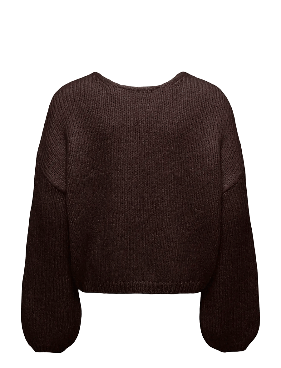 Kids Only - KOGDINEA L/S REVERSIBLE PULLOV. KNT - džemprid - chocolate torte - 1