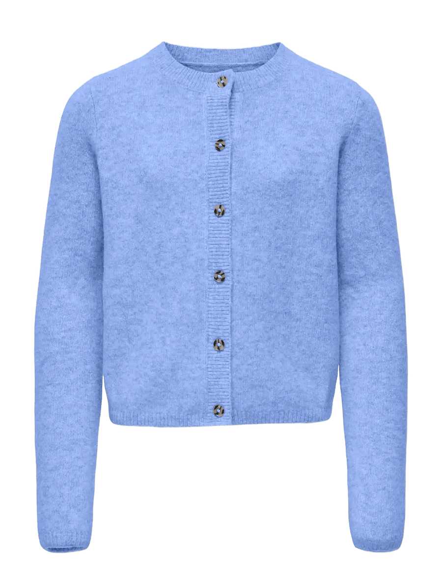 Kids Only - KOGCHLOE LIFE L/S CARDIGAN VD KNT - kardiganid - sky blue - 0