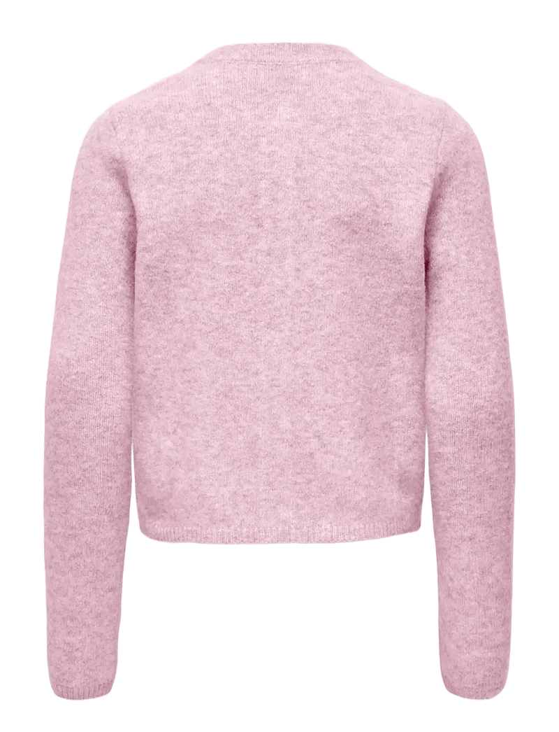 Kids Only - KOGCHLOE LIFE L/S CARDIGAN VD KNT - cardigans - sweet lilac - 1