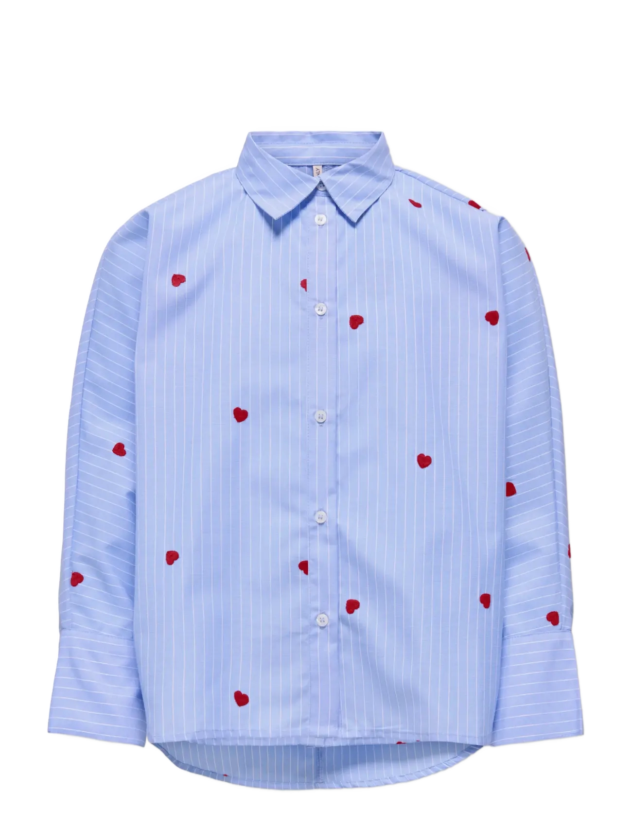 Kids Only KOGNEW LINAGRACE LS ST.EMB SHRT WVN NOOS - Pakkumised - MOONLIGHT BLUE / blue