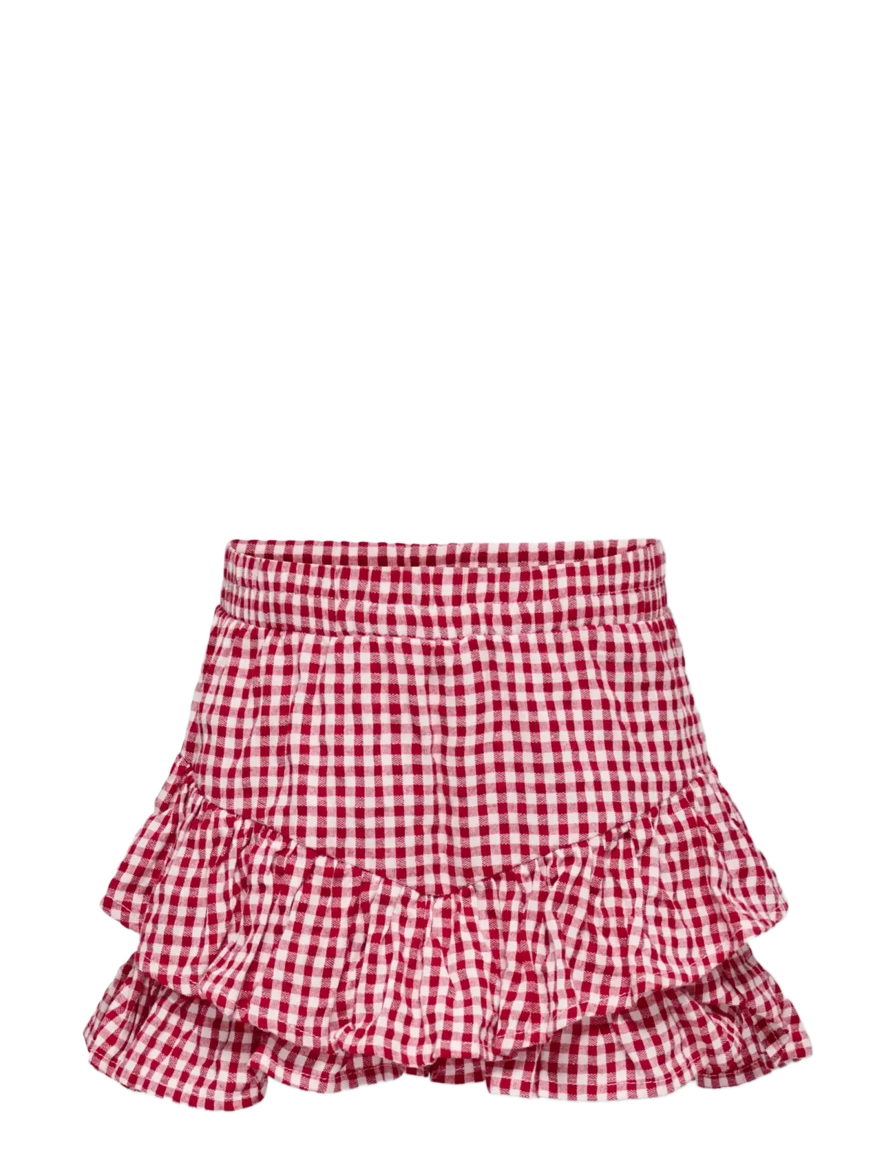 Kids Only KMGFINA CERISE FRILL SKORT AOP WVN - Byxkjolar - BARBADOS CHERRY / red