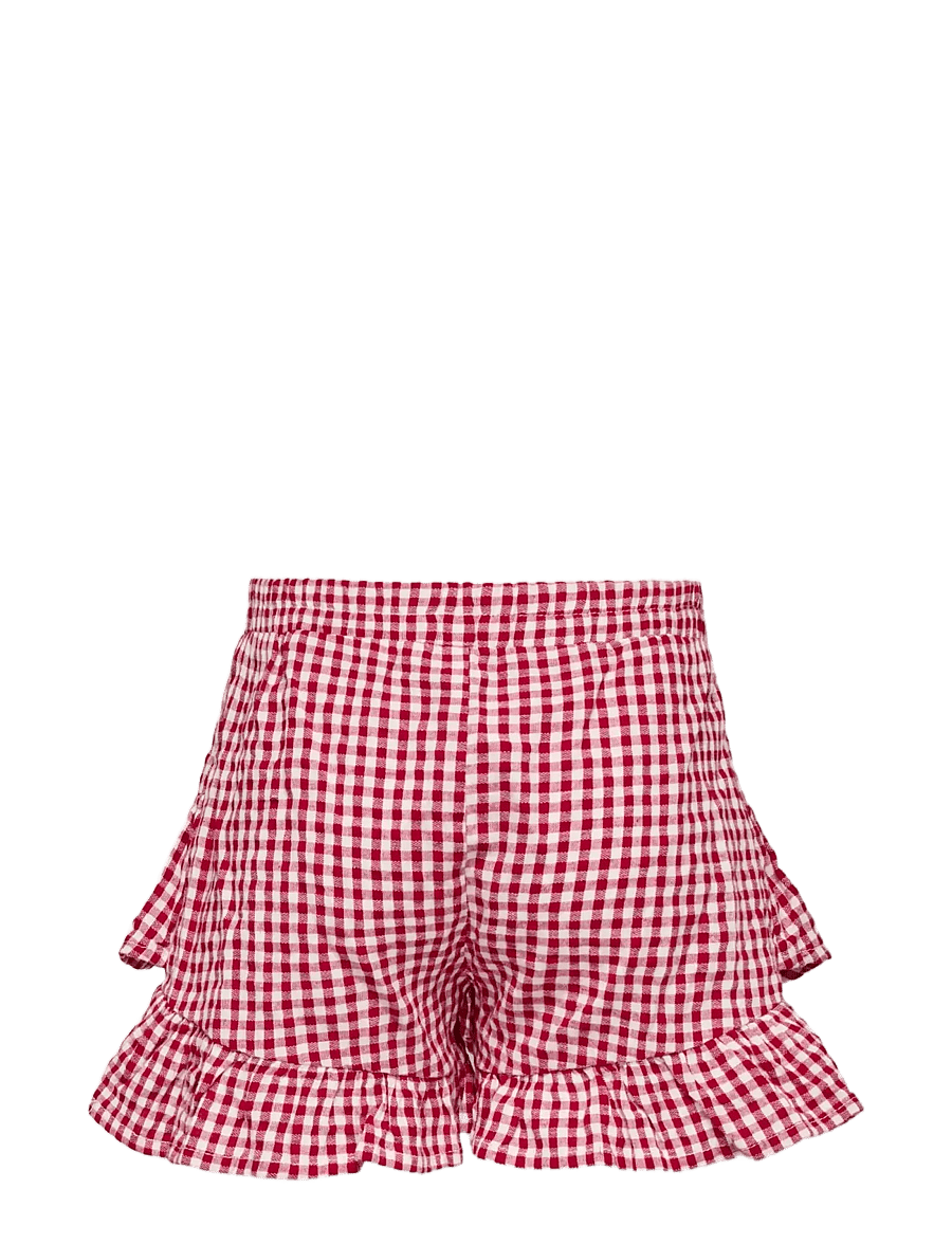 Kids Only - KMGFINA CERISE FRILL SKORT AOP WVN - buxnapils - barbados cherry - 1