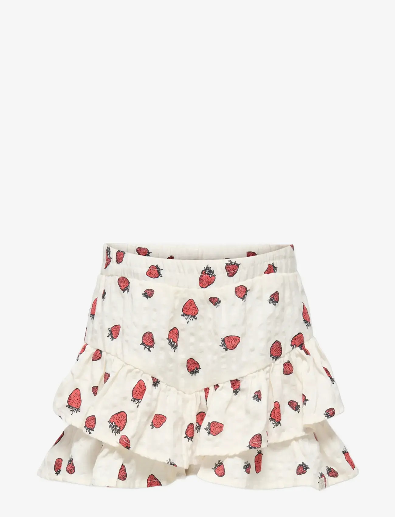 Kids Only - KMGFINA CERISE FRILL SKORT AOP WVN - skorts - tofu - 0