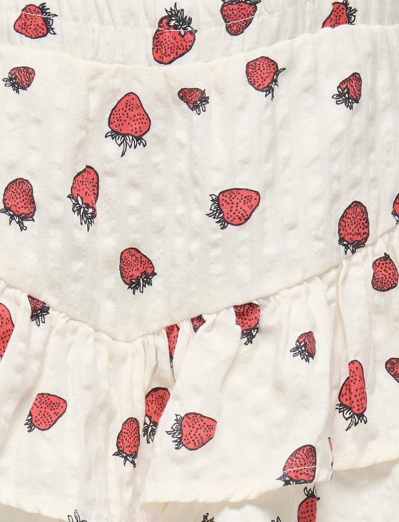 Kids Only - KMGFINA CERISE FRILL SKORT AOP WVN - skorts - tofu - 2