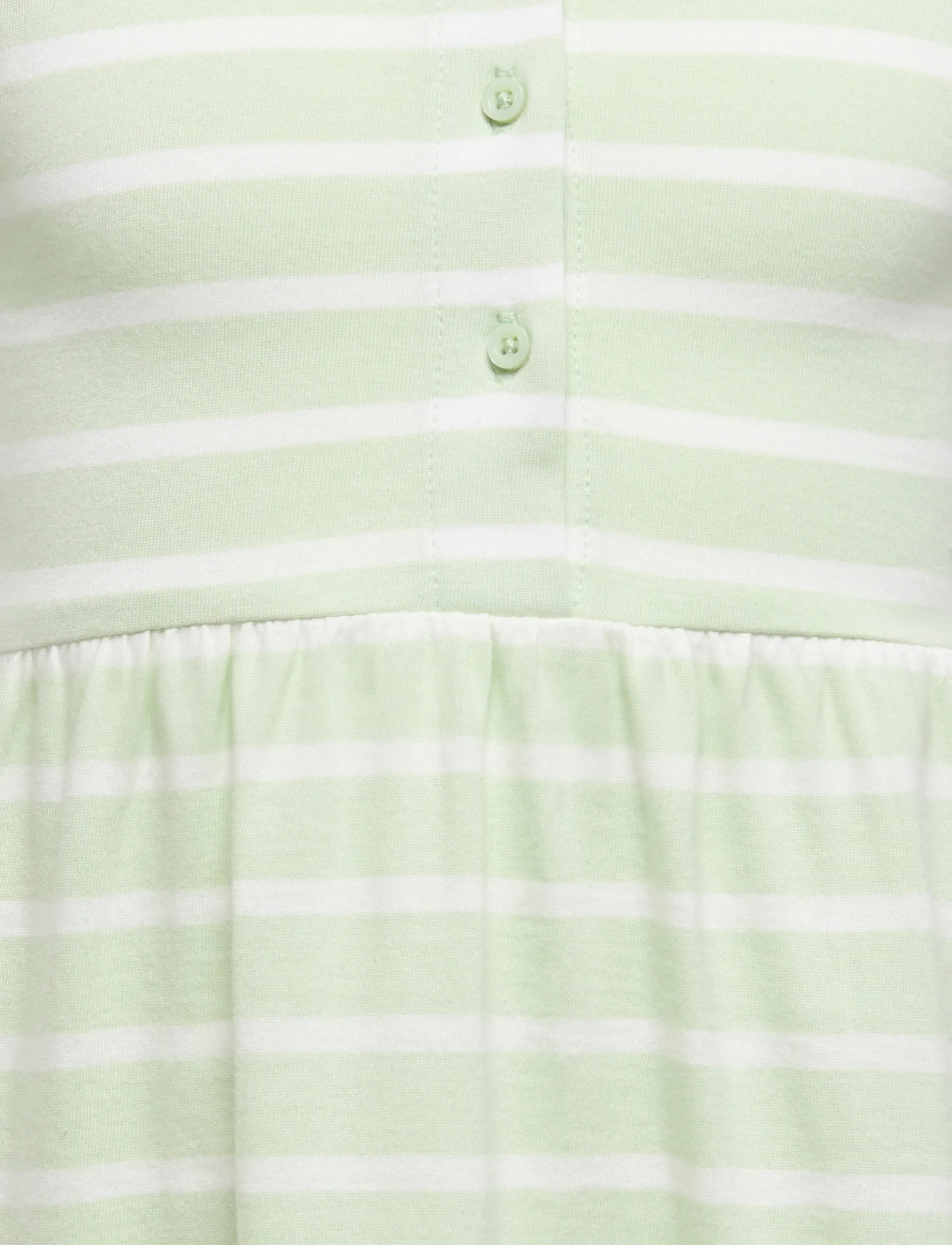 Kids Only - KMGKALINKA LIFE SS STRIPED DRESS JRS - robes décontractées à manches courtes - green lily - 2