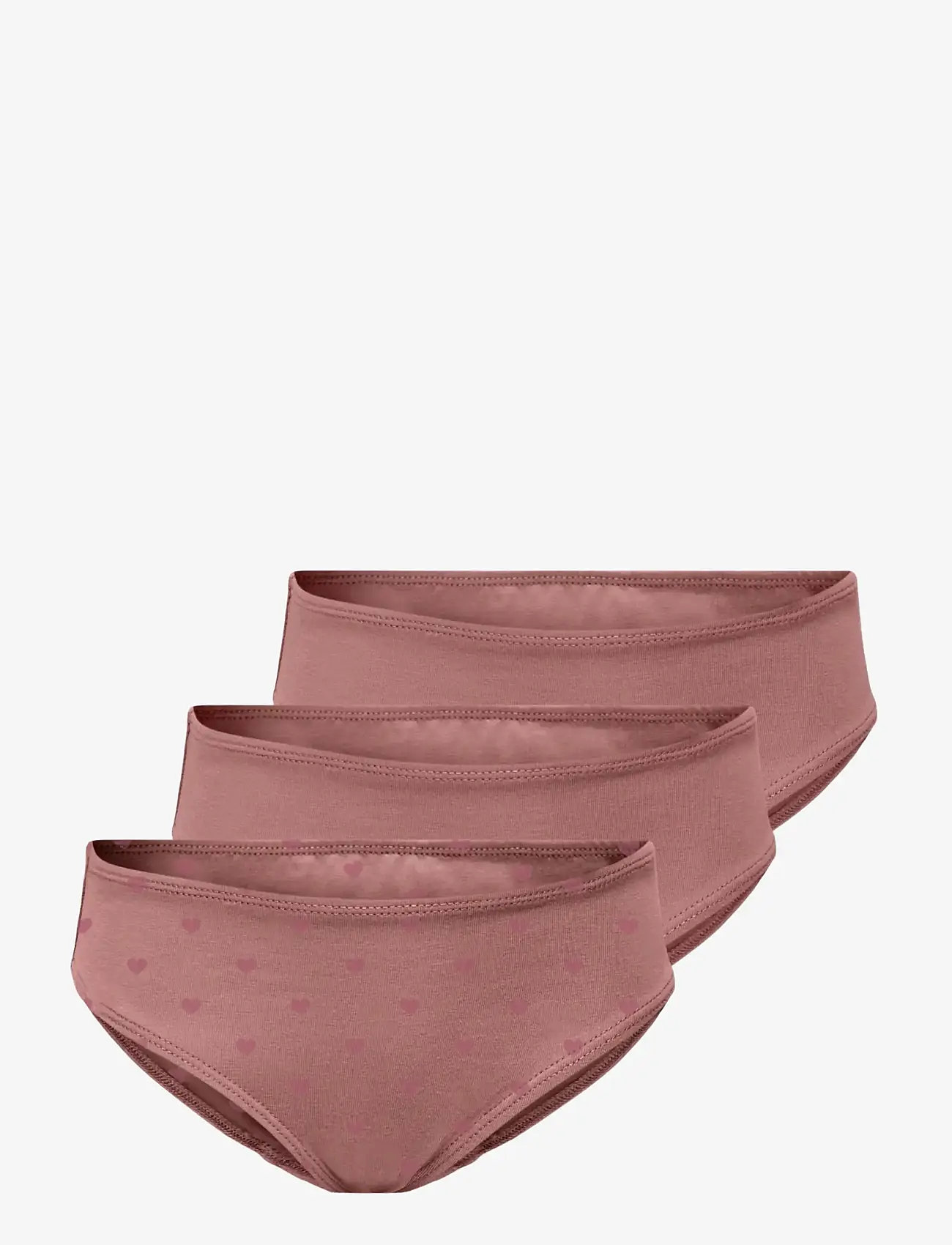 Kids Only - KMGLOLA 3-PACK BRIEFS ACC - slips - ash rose - 0