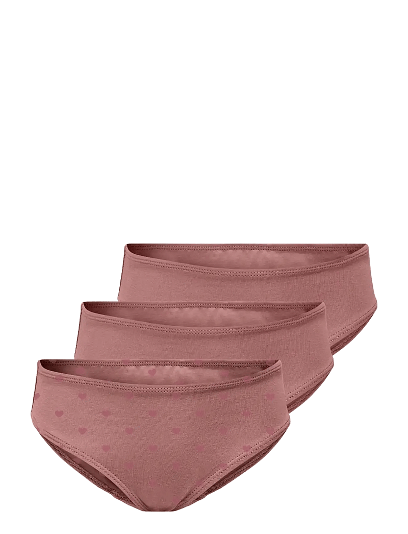 Kids Only - KMGLOLA 3-PACK BRIEFS ACC - slips - ash rose - 0