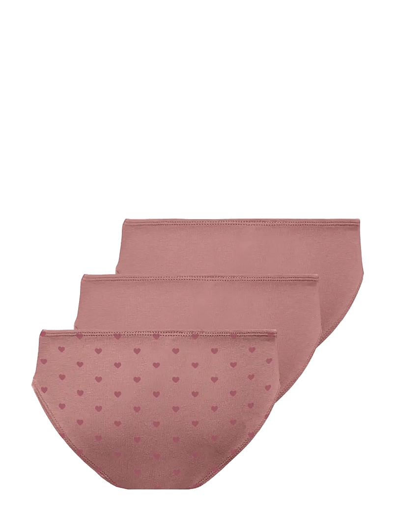 Kids Only - KMGLOLA 3-PACK BRIEFS ACC - slips - ash rose - 1
