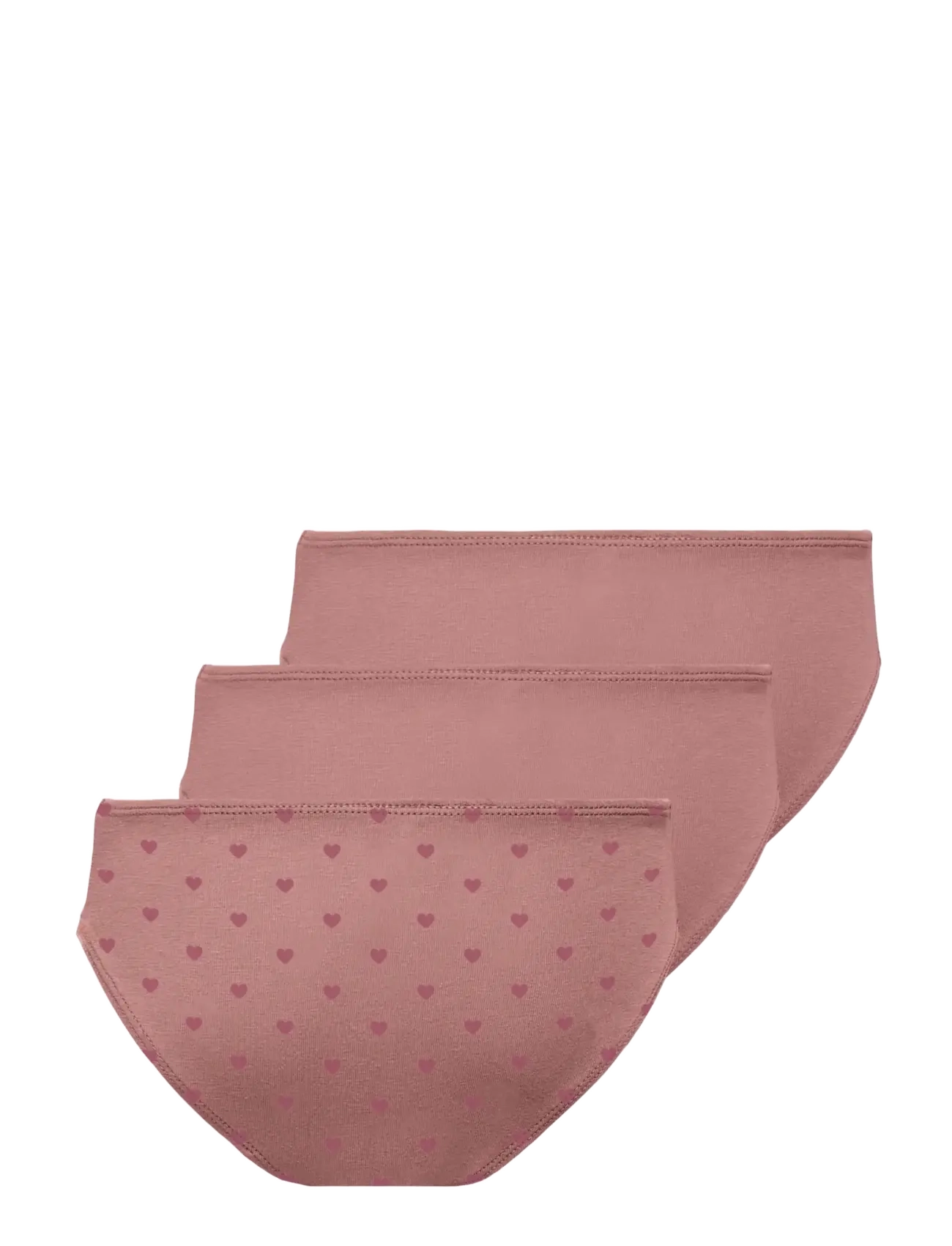 Kids Only - KMGLOLA 3-PACK BRIEFS ACC - nærbuxur - ash rose - 1