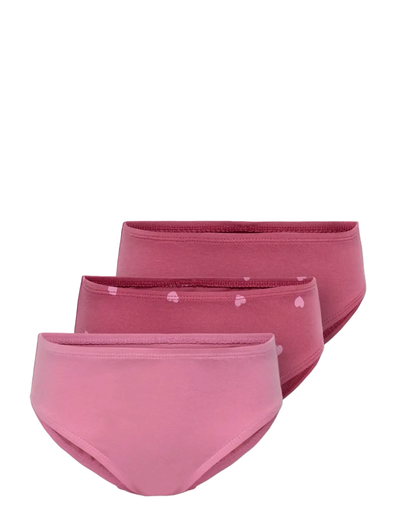 Kids Only KMGLOLA 3-PACK BRIEFS ACC - Shop by size - ROSE WINE / pink/rose