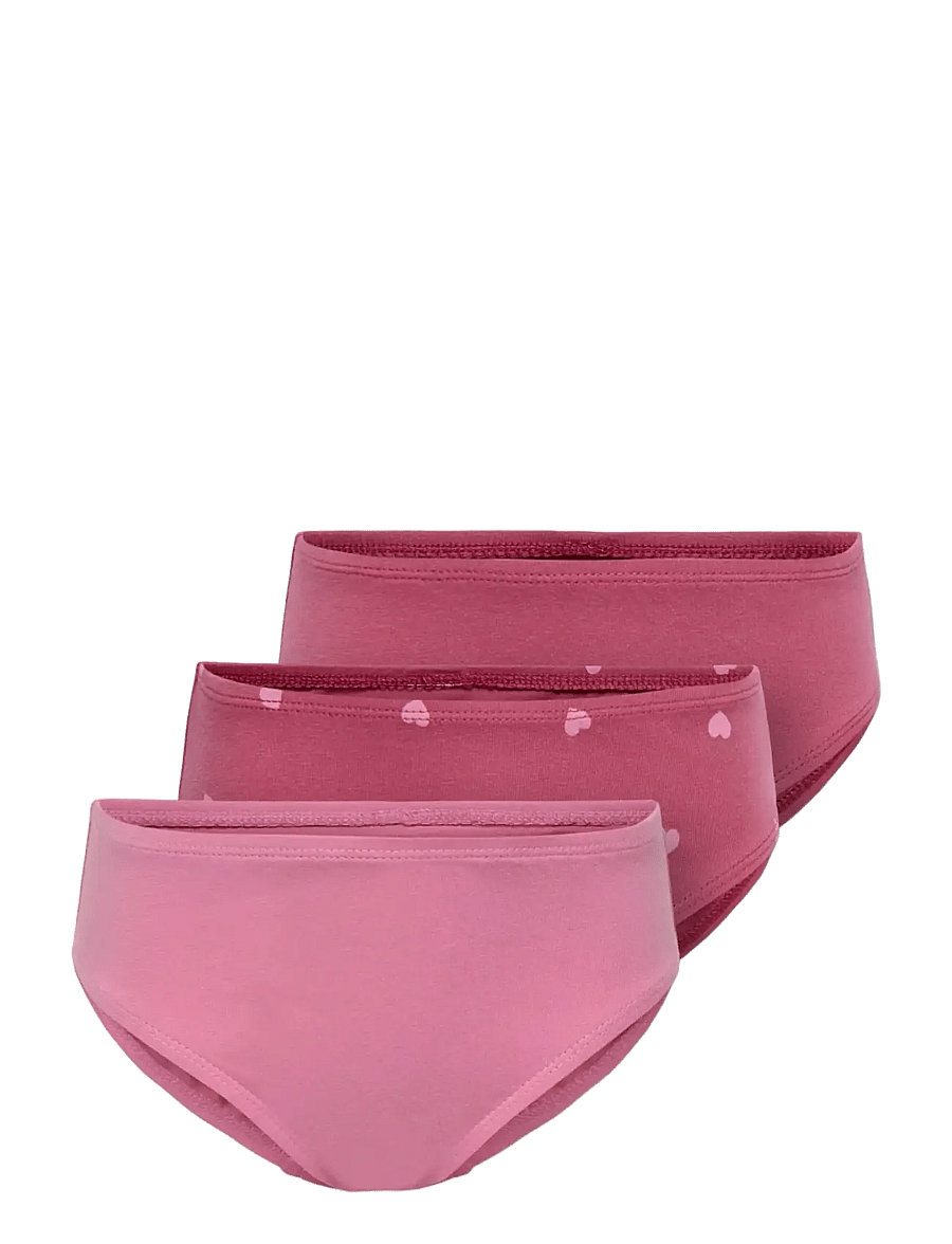 Kids Only - KMGLOLA 3-PACK BRIEFS ACC - slips - rose wine - 0