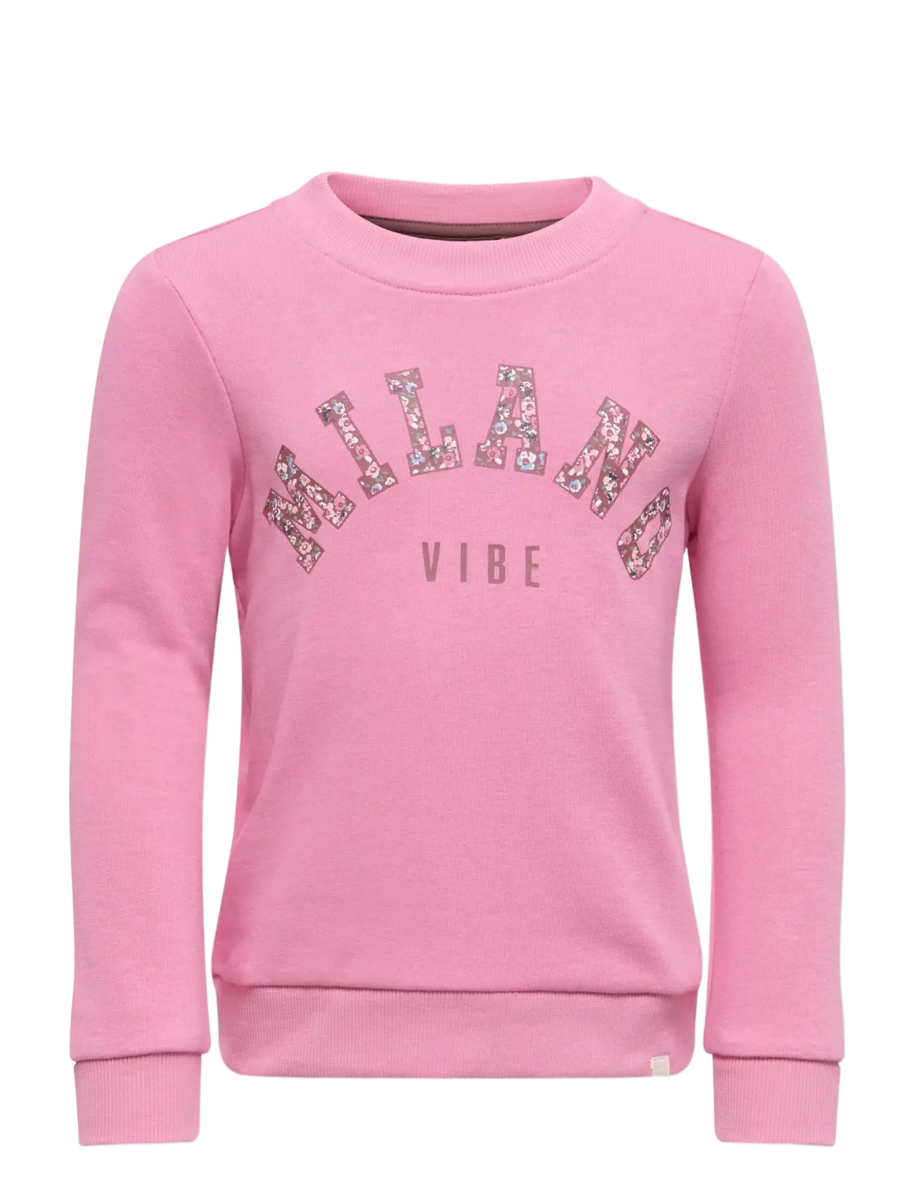 Kids Only KMGFIESTA LIFE LS REG PRINTED UB SWT - Sweatshirts & Huvtröjor - CASHMERE ROSE / pink/rose