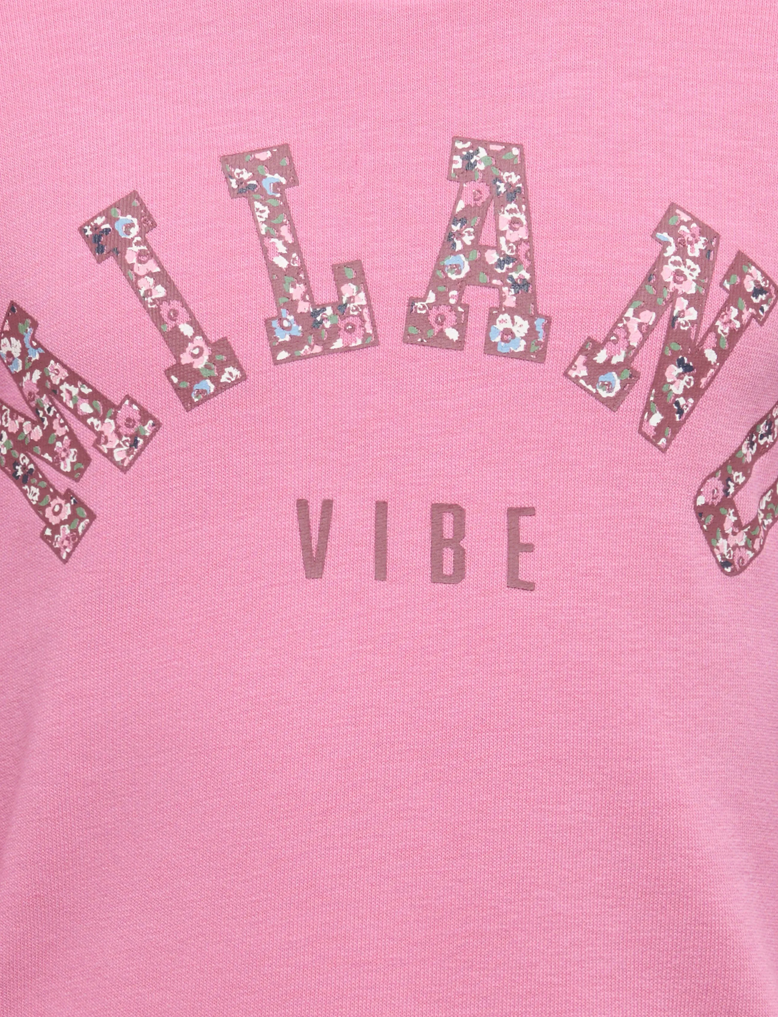 Kids Only - KMGFIESTA LIFE LS REG PRINTED UB SWT - sweatshirts - cashmere rose - 2