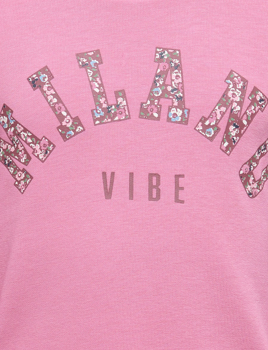 Kids Only - KMGFIESTA LIFE LS REG PRINTED UB SWT - sweatshirts - cashmere rose - 2