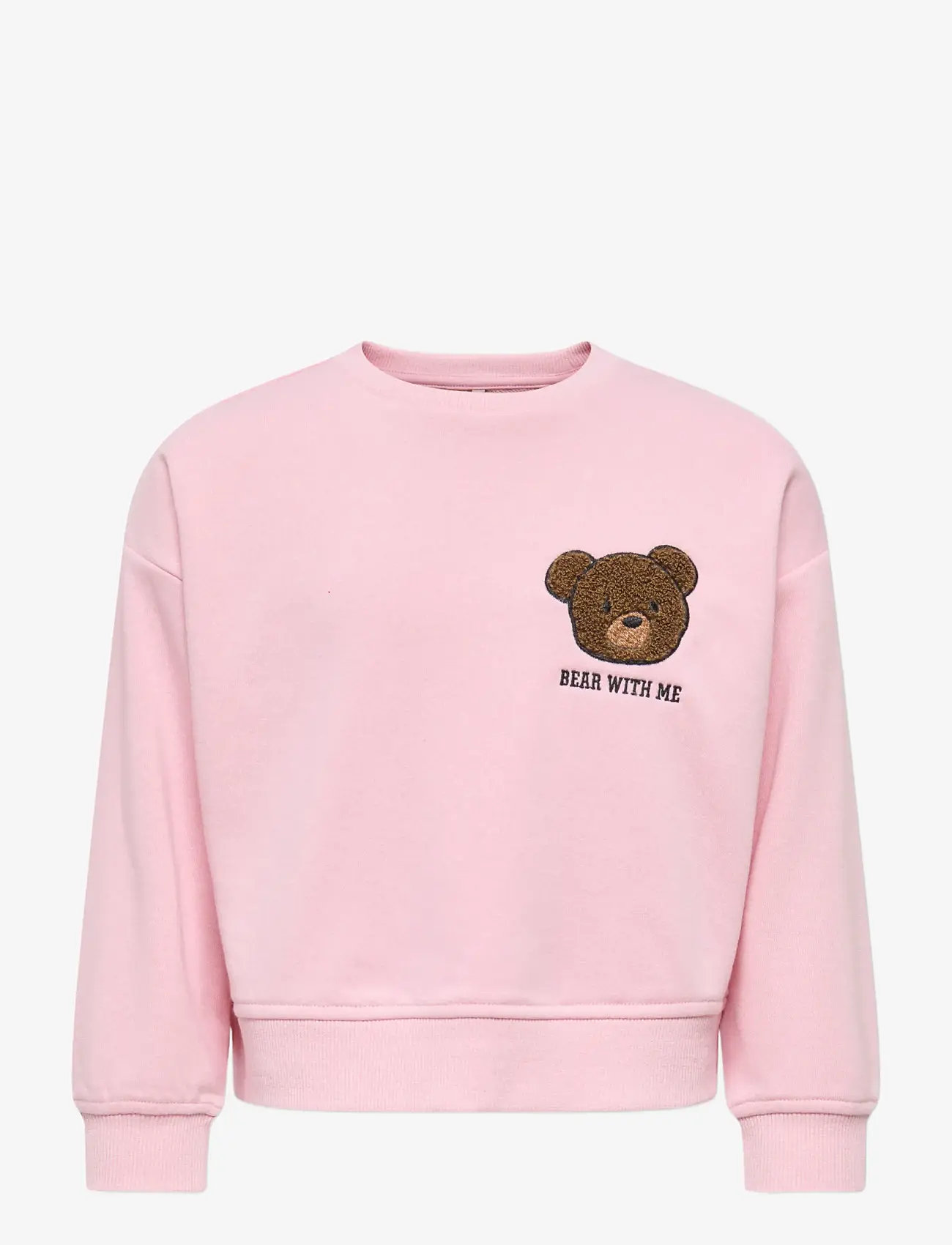Kids Only - KMGWILMA LIFE LS LOOSE O-NECK UB SWT - sweatshirts - romance rose - 0