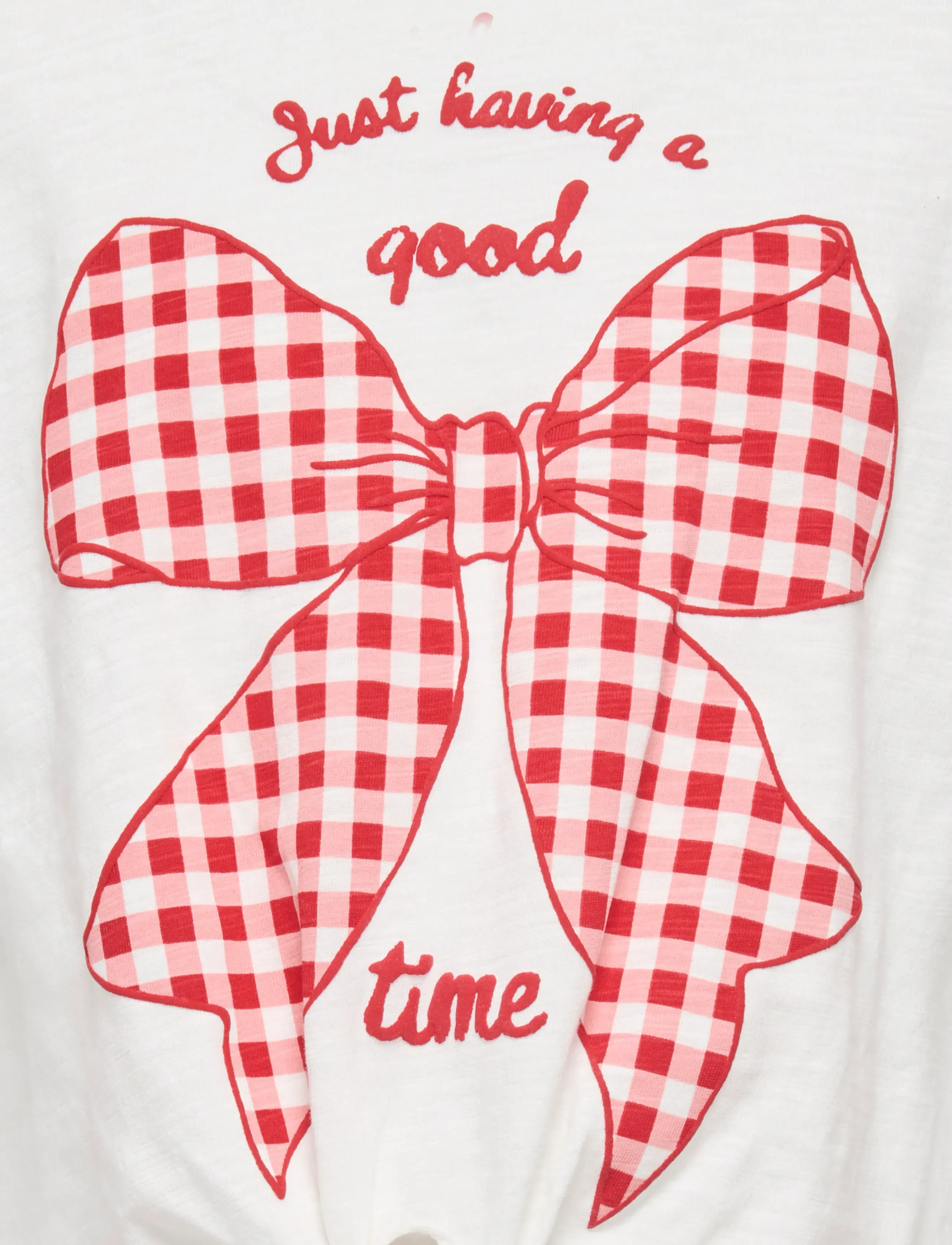 Kids Only - KMGIDA LIFE SS TIE PRINTED TEE JRS - kortærmede t-shirts - cloud dancer - 2