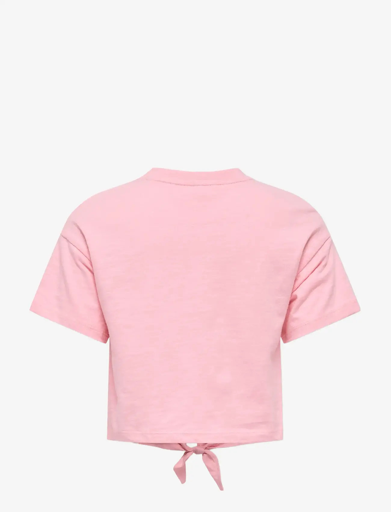 Kids Only - KMGIDA LIFE SS TIE PRINTED TEE JRS - kortærmede t-shirts - romance rose - 1