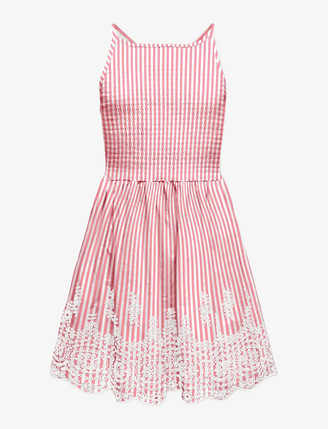 Kids Only - KOGBONDI LIFE STRAP EMB DRESS WVN - varrukateta vabaaja kleidid - barbados cherry - 0