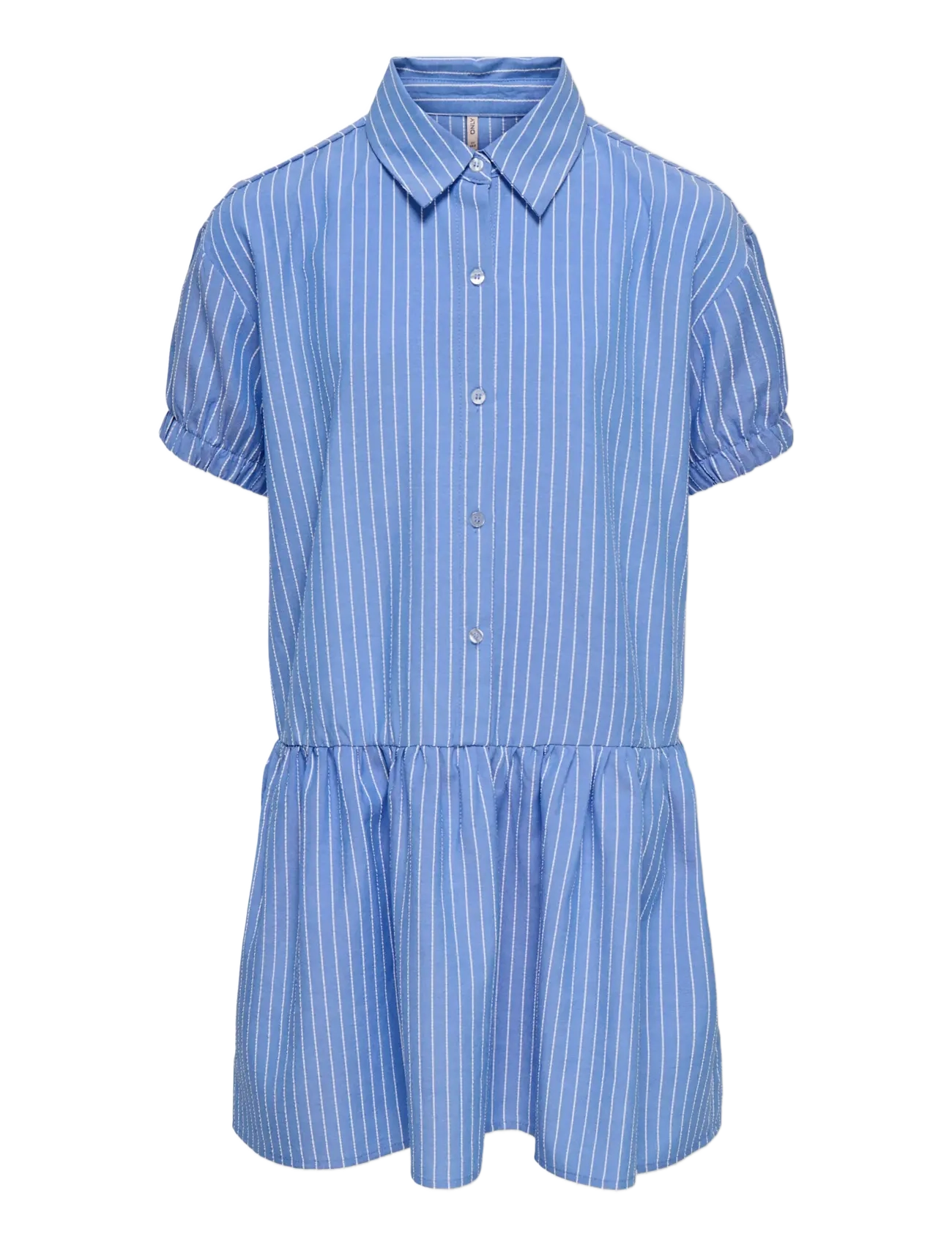 Kids Only KOGCOSMO SS SHIRT DRESS WVN - Freizeitkleider - BLUE BONNET / blue