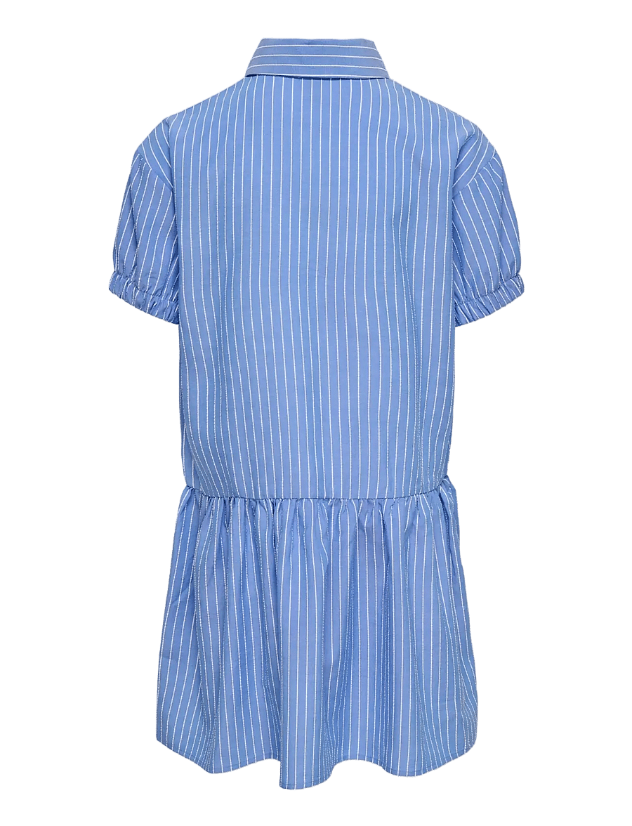 Kids Only - KOGCOSMO SS SHIRT DRESS WVN - robes décontractées à manches courtes - blue bonnet - 1