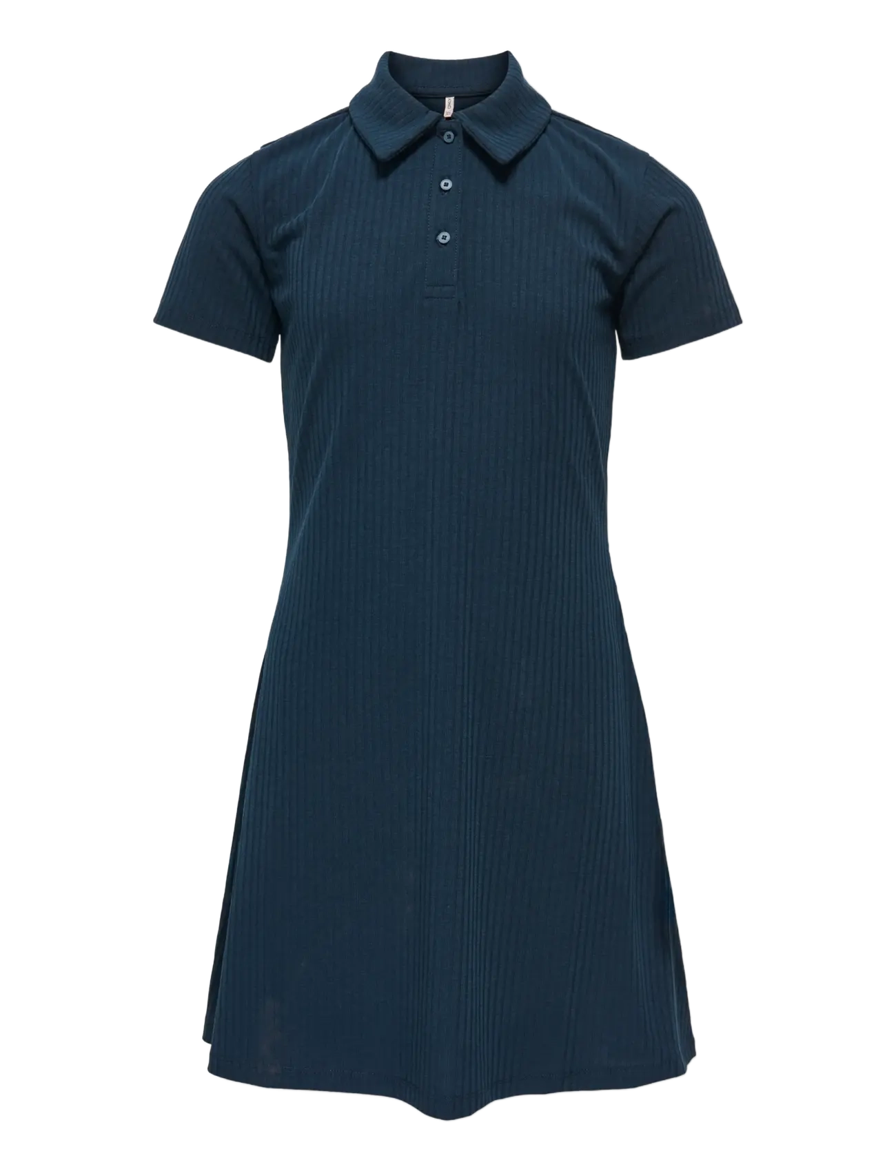 Kids Only KOGTELLA LIFE SS POLO DRESS JRS - Kjoler & Nederdele - NAVY BLAZER / navy