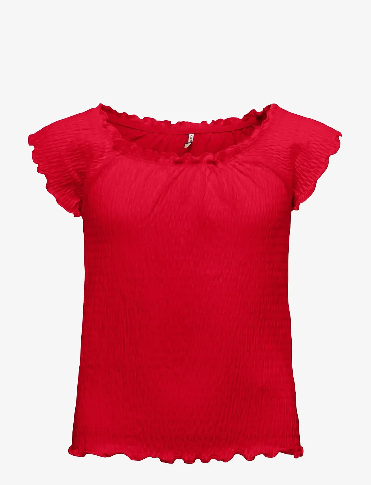 Kids Only - KOGJOJO LIFE SS TOP JRS - bluser & tunikaer - barbados cherry - 0