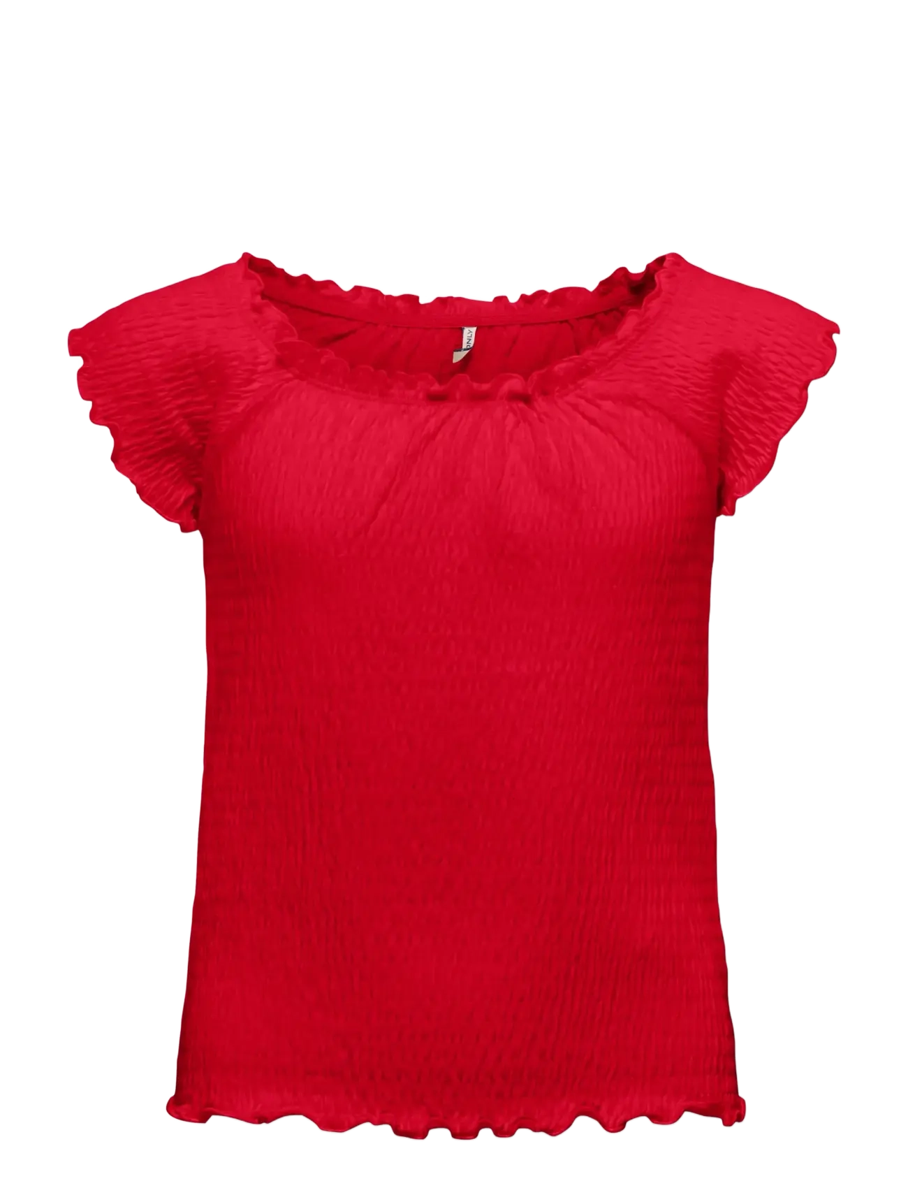 Kids Only KOGJOJO LIFE SS TOP JRS - Oberteile - BARBADOS CHERRY / red