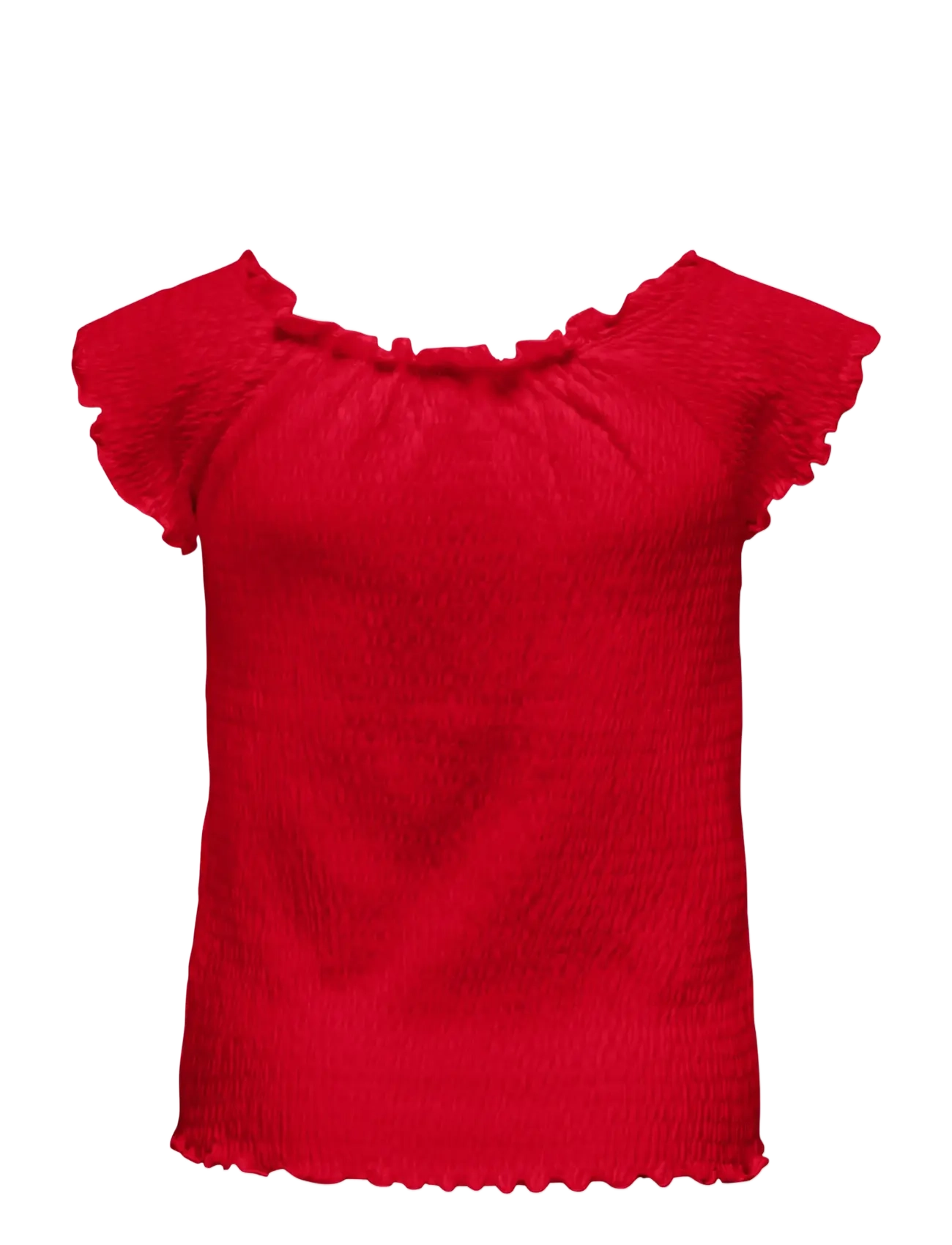 Kids Only - KOGJOJO LIFE SS TOP JRS - pluusid ja tuunikad - barbados cherry - 1