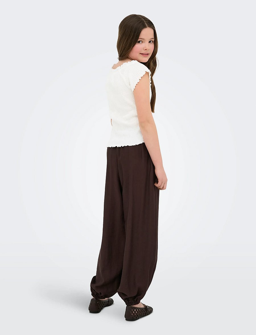 Kids Only - KOGJOJO LIFE SS TOP JRS - blusen & tuniken - cloud dancer - 3