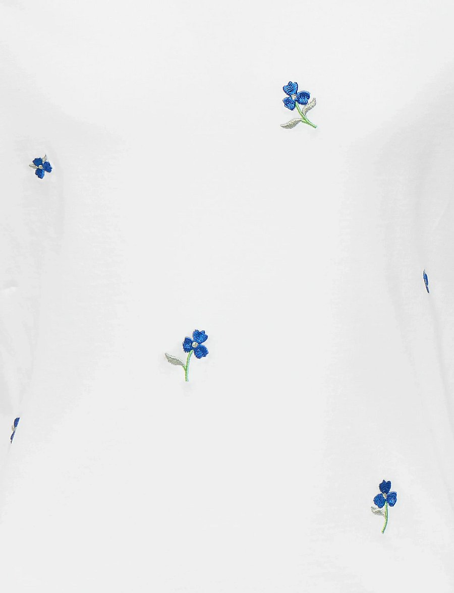 Kids Only - KOGKETTY LIFE S/S O-NECK TOP JRS NOOS - kurzärmelige - bright white - 2