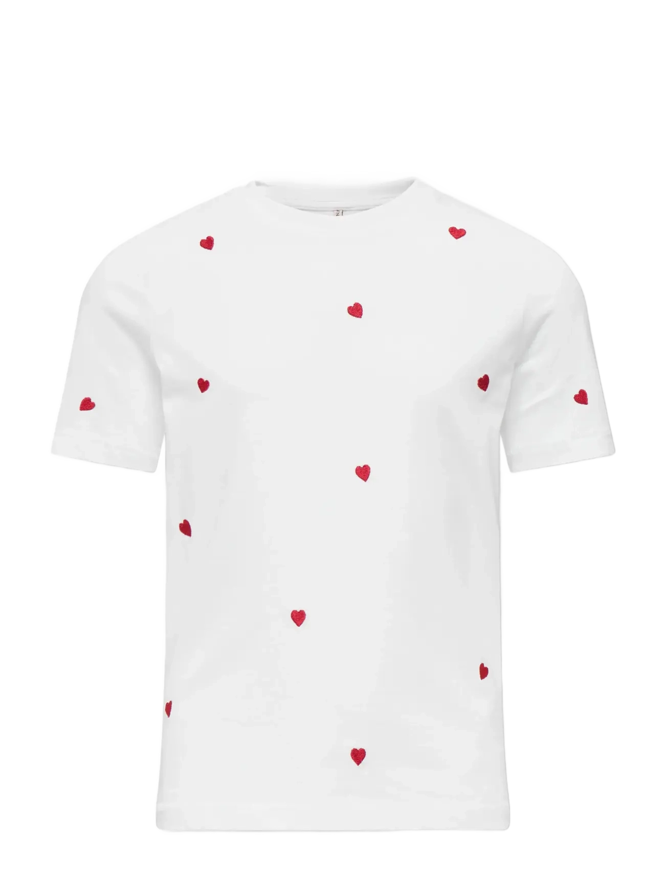 Kids Only KOGKETTY LIFE S/S O-NECK TOP JRS NOOS - T-shirts - BRIGHT WHITE / white