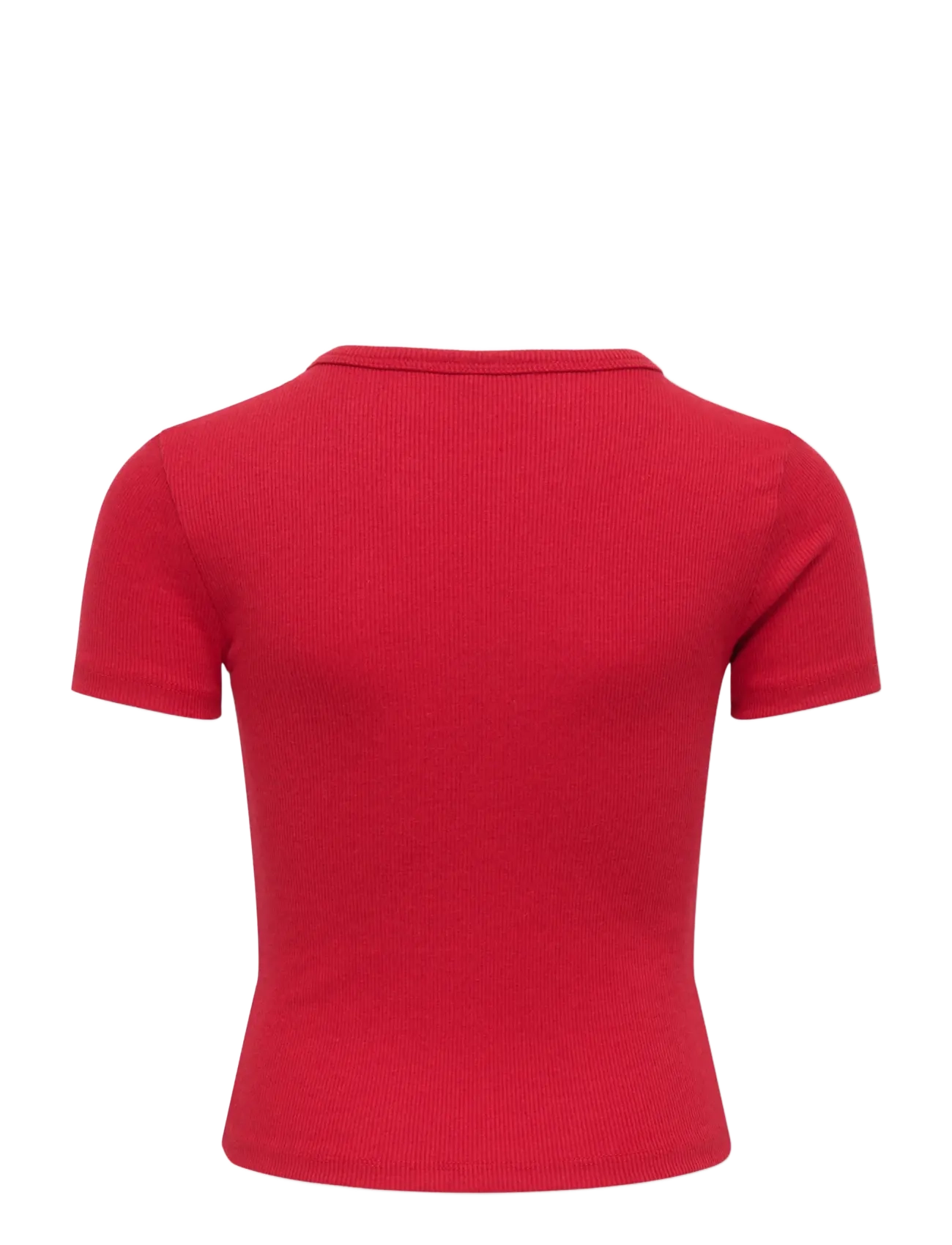 Kids Only - KOGELVA JUNE EMB S/S TEE CS JRS - lühikeste varrukatega t-särgid - barbados cherry - 1