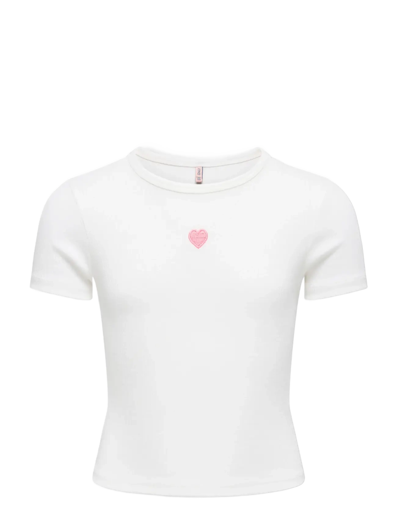 Kids Only KOGELVA JUNE EMB S/S TEE CS JRS - Today's super deals - CLOUD DANCER / white