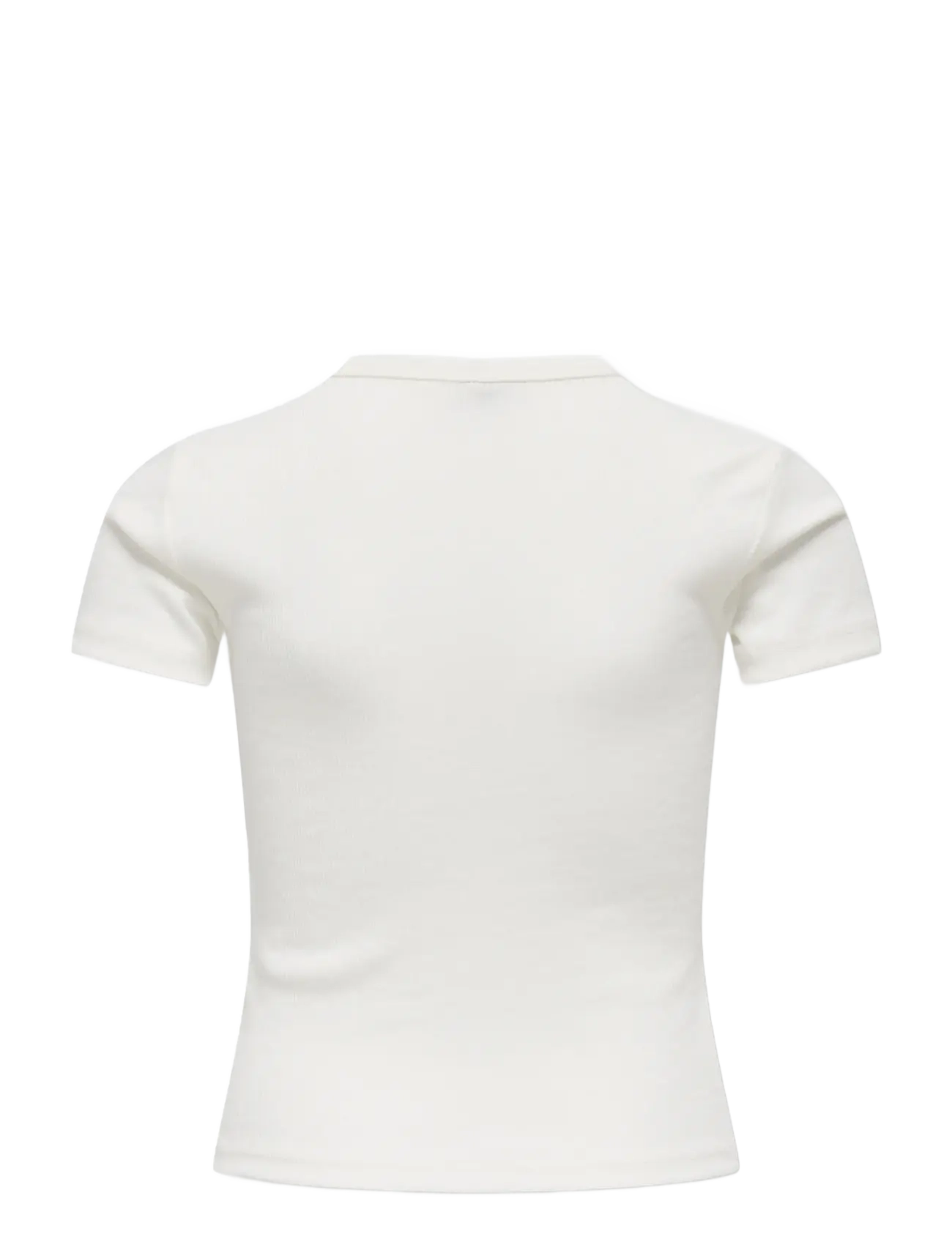 Kids Only - KOGELVA JUNE EMB S/S TEE CS JRS - lühikeste varrukatega t-särgid - cloud dancer - 2