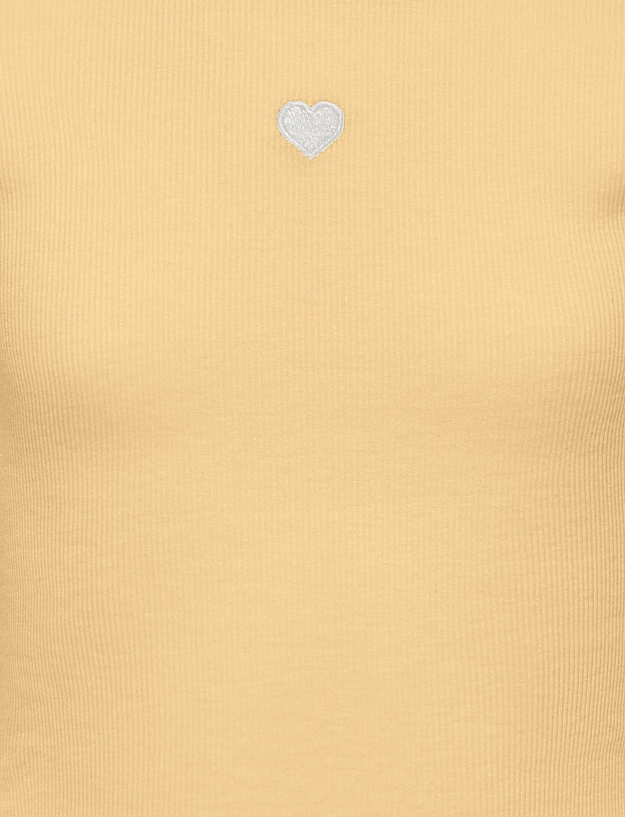 Kids Only - KOGELVA JUNE EMB S/S TEE CS JRS - kurzärmelige - sunlight - 2