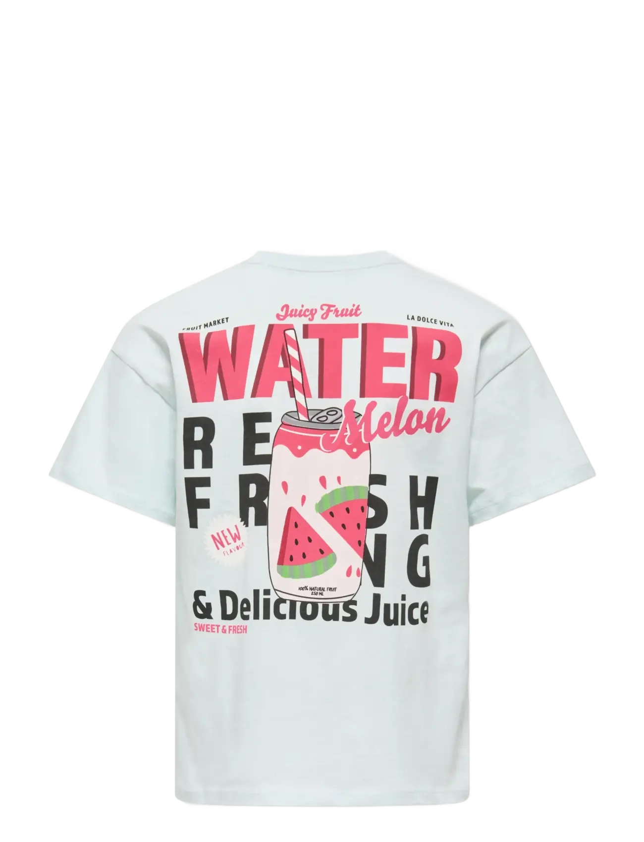 Kids Only - KOGCANA LIFE SS RLX PRINTED TOP JRS - kurzärmelige - wan blue - 1