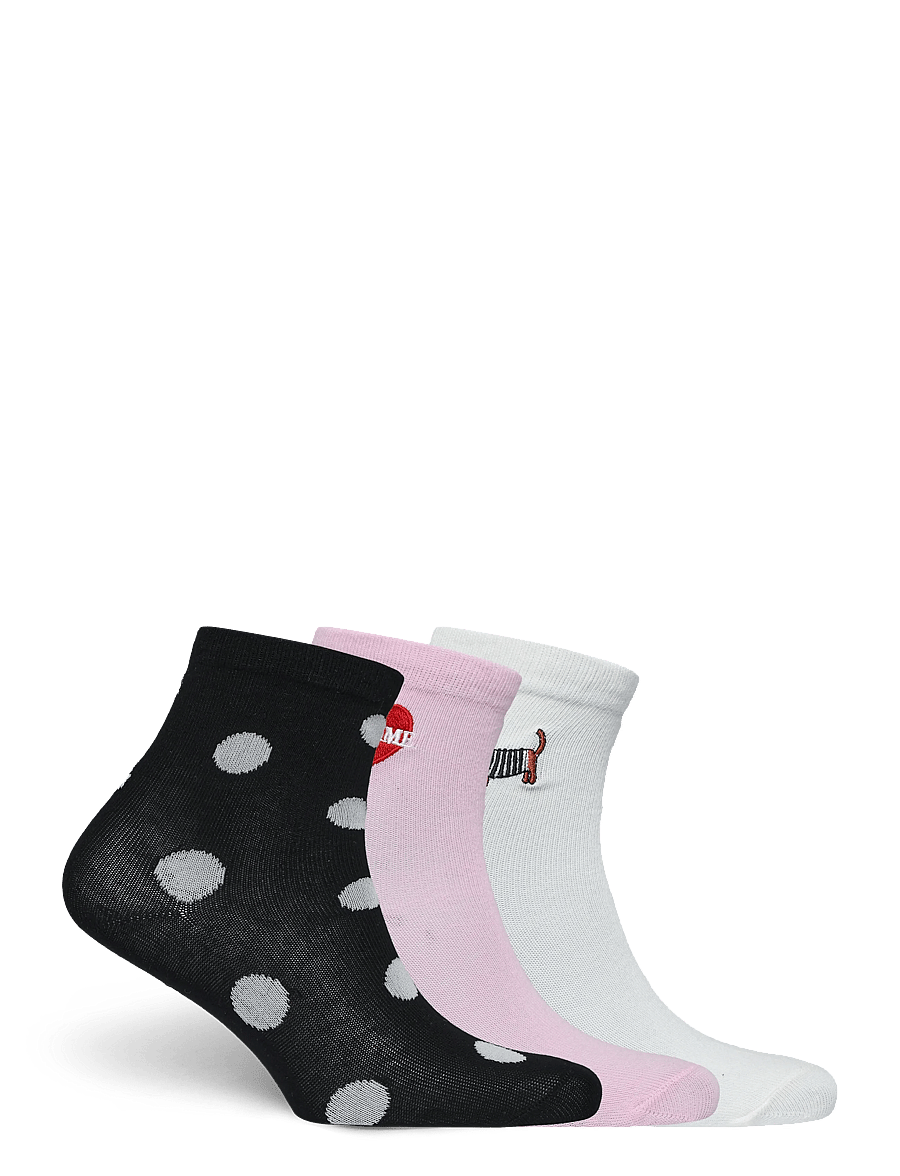 Kids Only - KOGINE EMB. 3-PACK SOCKS CS ACC - strümpfe - cloud dancer - 1