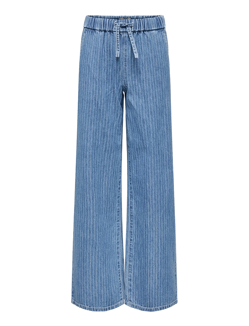 Kids Only - KOGYASMIN WIDE PANTS DNM GUA - vida jeans - medium blue denim - 1