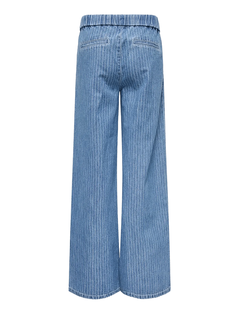 Kids Only - KOGYASMIN WIDE PANTS DNM GUA - vida jeans - medium blue denim - 2