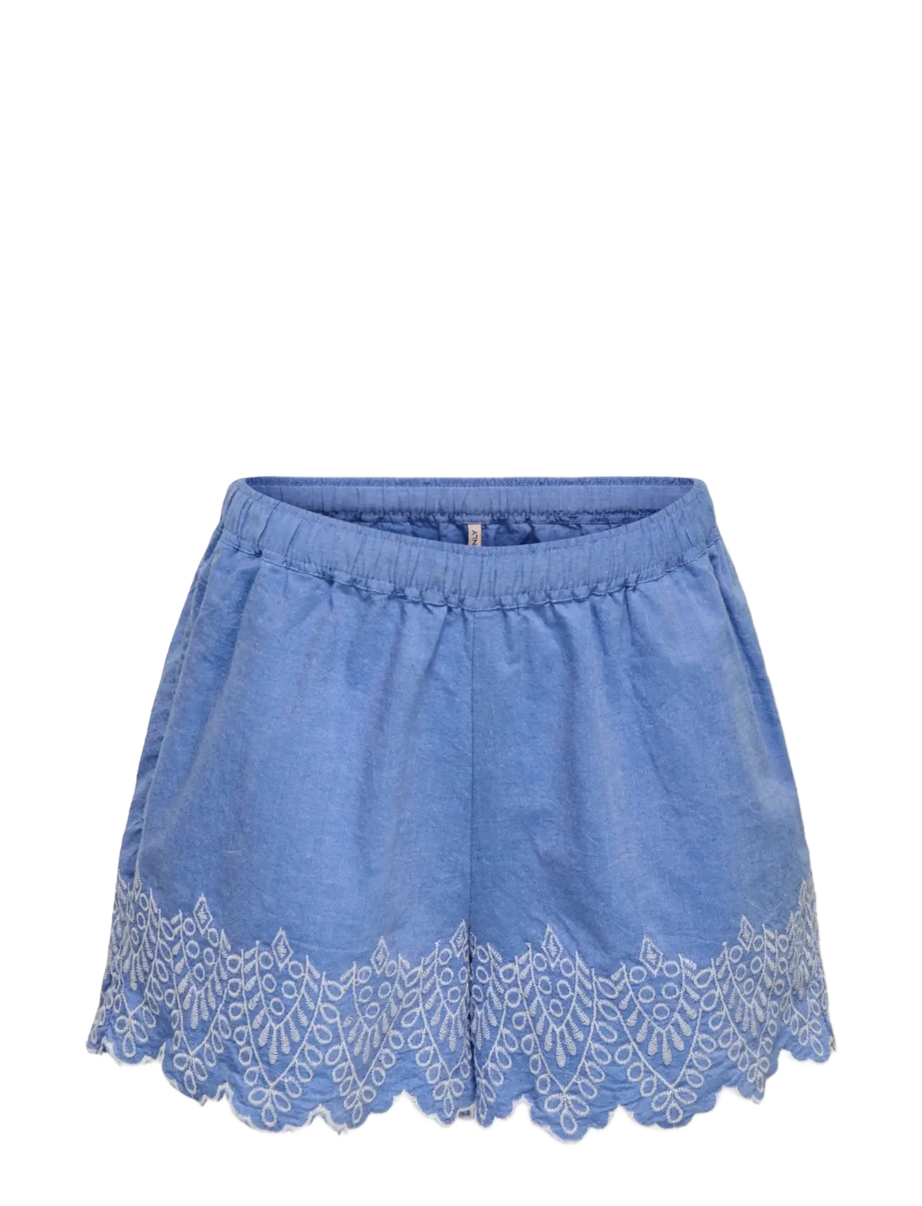 Kids Only Kogtulum Emb Shorts Wvn, 146, Blue, Shorts > Afslappede Shorts, Børn