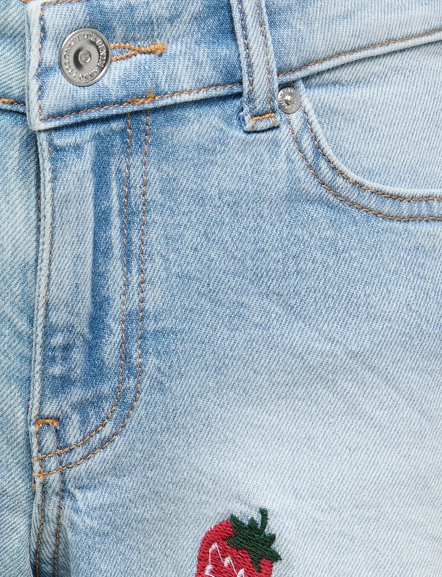 Kids Only - KOGROBYN EX VINTAGE BERRY DNM SHORTS - denimshorts - light blue denim - 2