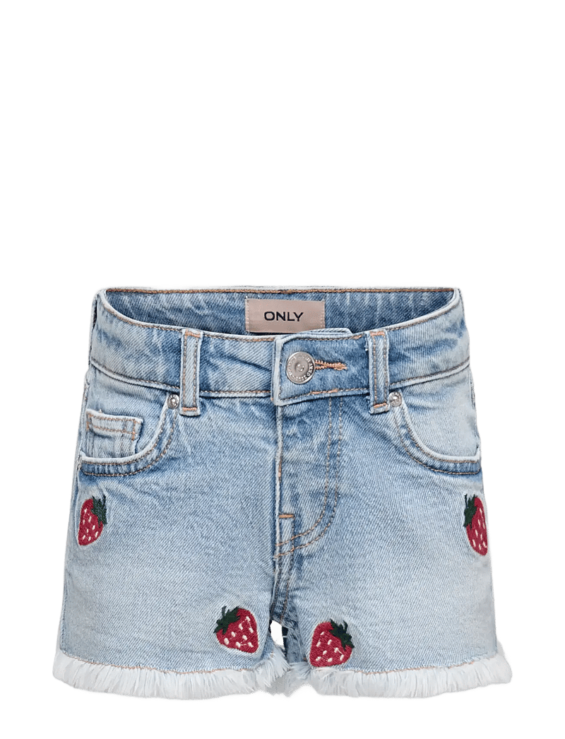Kids Only - KMGROBYN EX VINT BERRY DNM SHORTS NOOS - denimshorts - light blue denim - 1