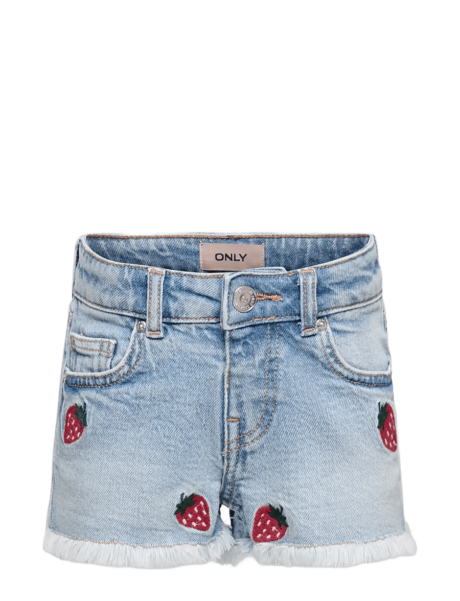 Kids Only - KMGROBYN EX VINT BERRY DNM SHORTS NOOS - short en jeans - light blue denim - 1