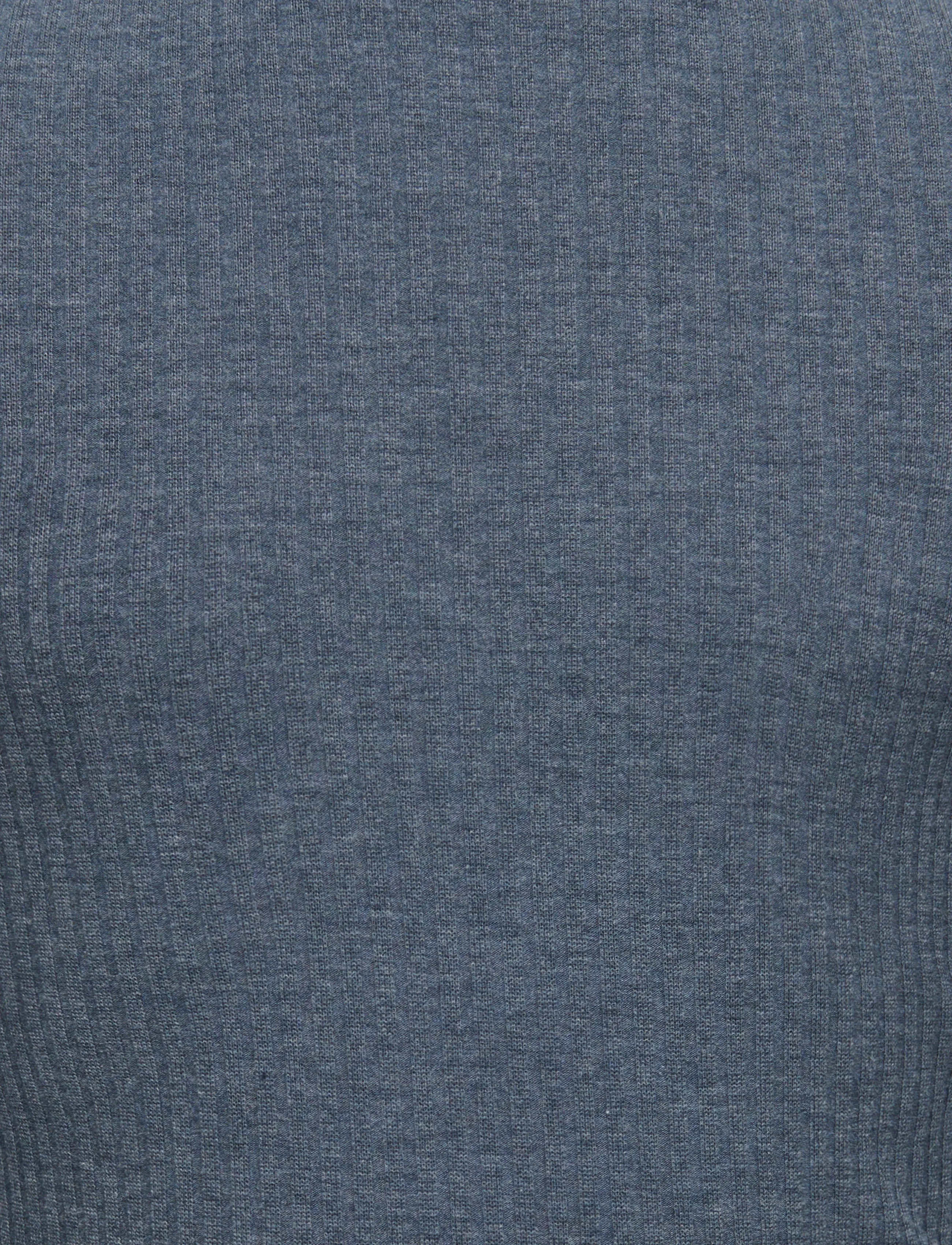 Kids Only - KOGEMMA L/S HIGH NECK TOP JRS - langärmelig - ombre blue - 2