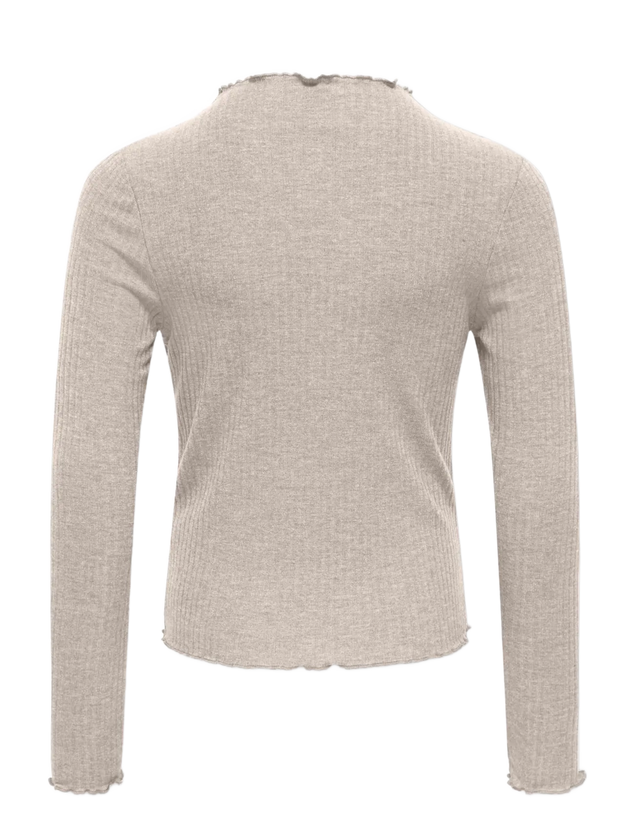 Kids Only - KOGEMMA L/S HIGH NECK TOP JRS - langärmelig - pumice stone - 1