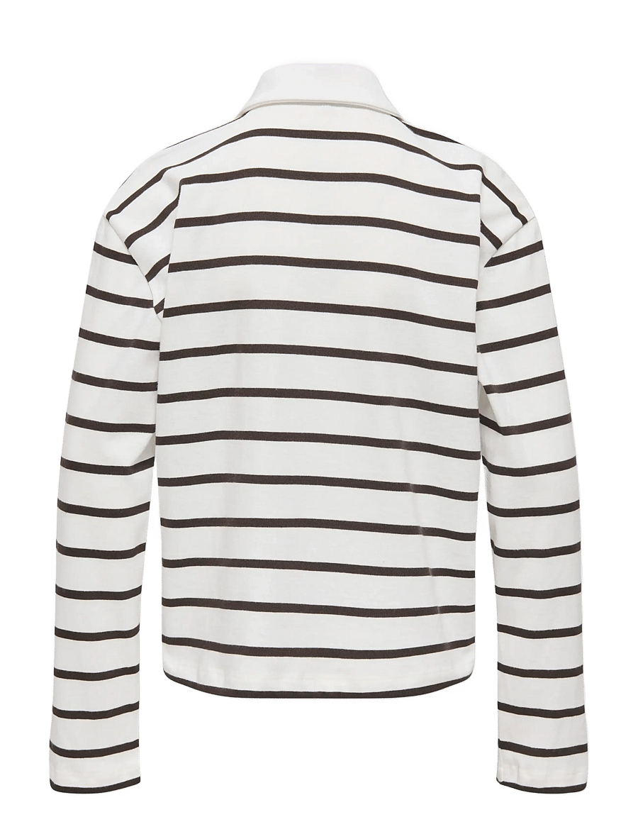 Kids Only - KOGSIRA L/S POLO CS JRS - långärmade pikéer - chocolate torte - 2