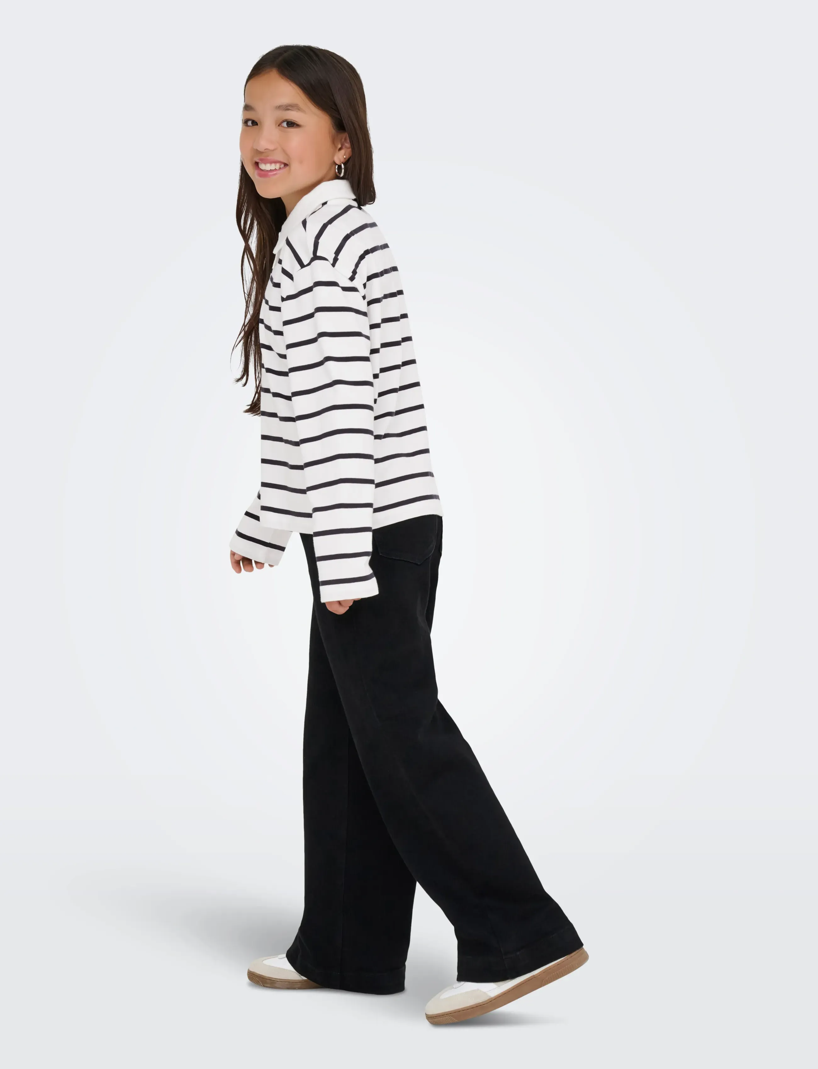 Kids Only - KOGSIRA L/S POLO CS JRS - långärmade pikéer - chocolate torte - 3