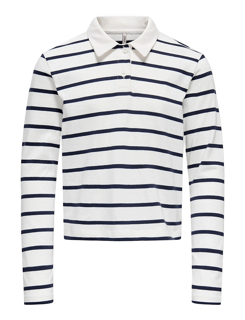 Kids Only - KOGSIRA L/S POLO CS JRS - langærmede poloer - night sky - 1